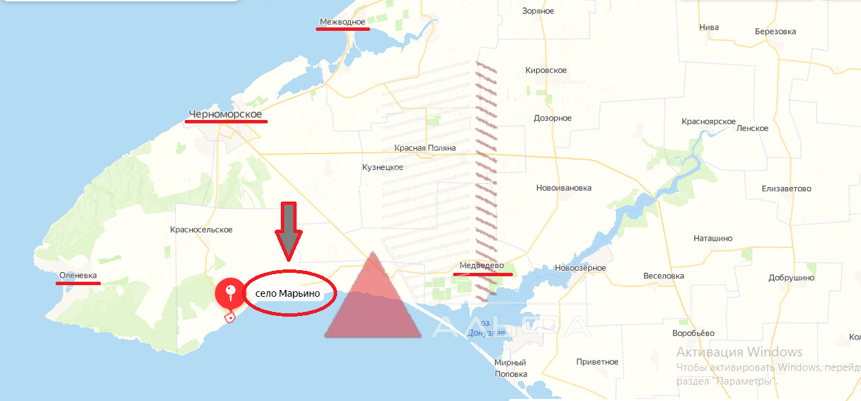Погода крым черноморский красноярское. Село Марьино Крым на карте. Марьино Крым на карте Крыма.